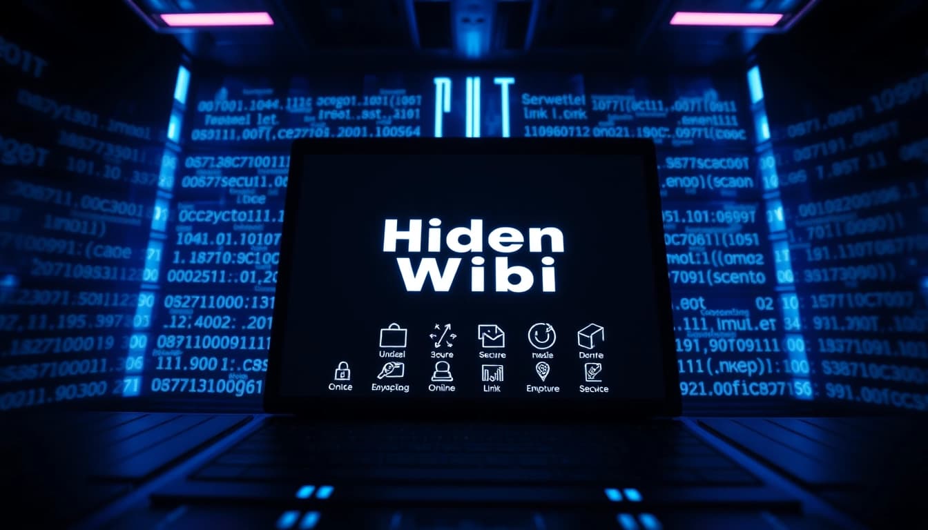 Explore the hidden wiki: a secure dark web directory showcasing .onion sites and privacy tools.