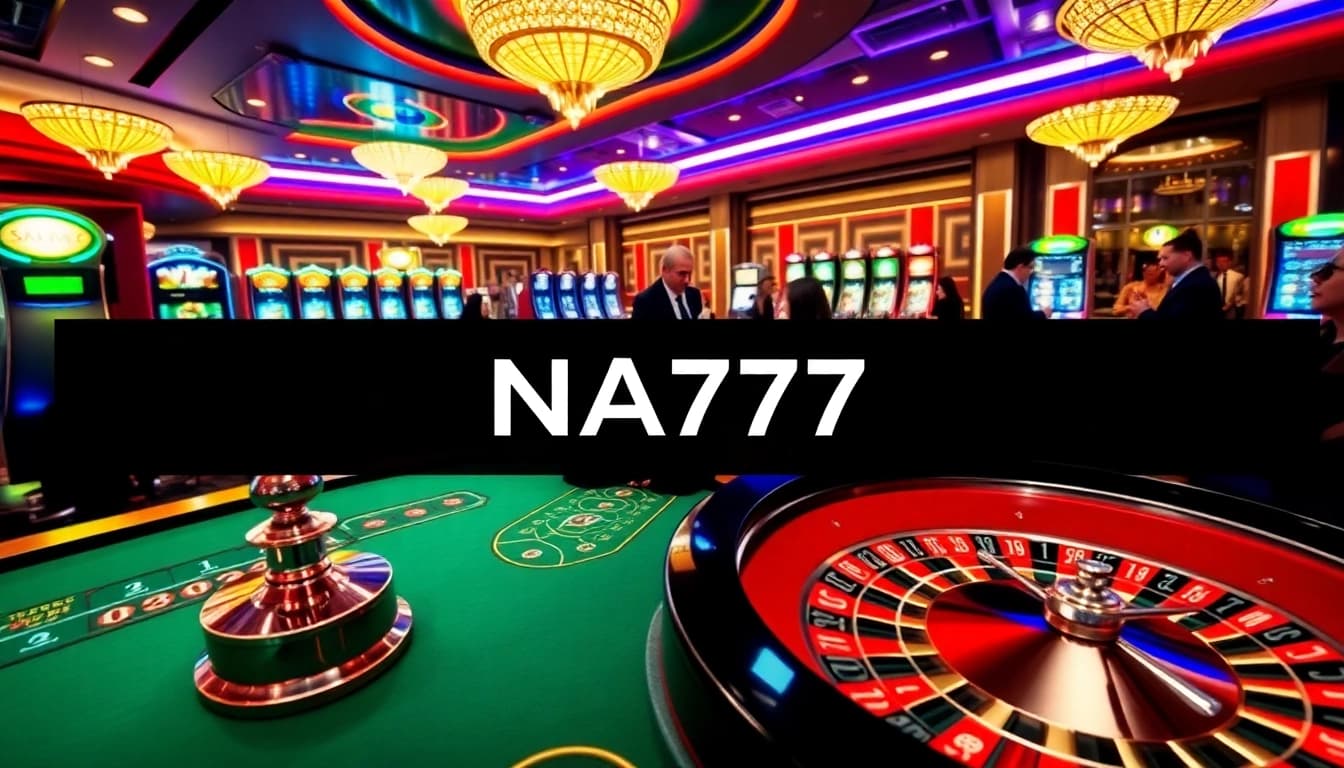 Experience the thrill of winning at NA777 casino with professional dealers and exciting games.
