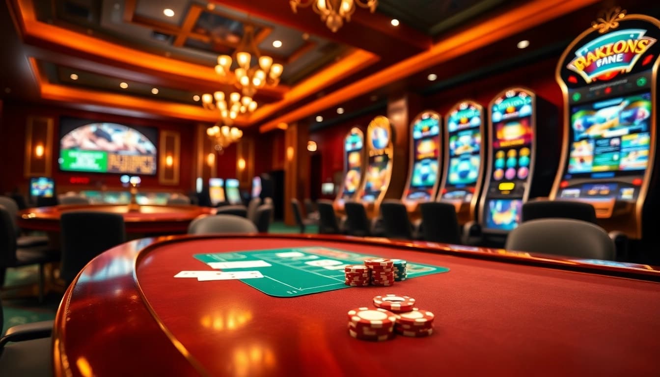 Experience the thrill of UK88 casino with poker action and vibrant gaming excitement.