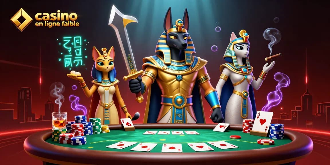 Vivez des moments palpitants au casino en ligne fiable avec une action de poker vibrante et des personnages.