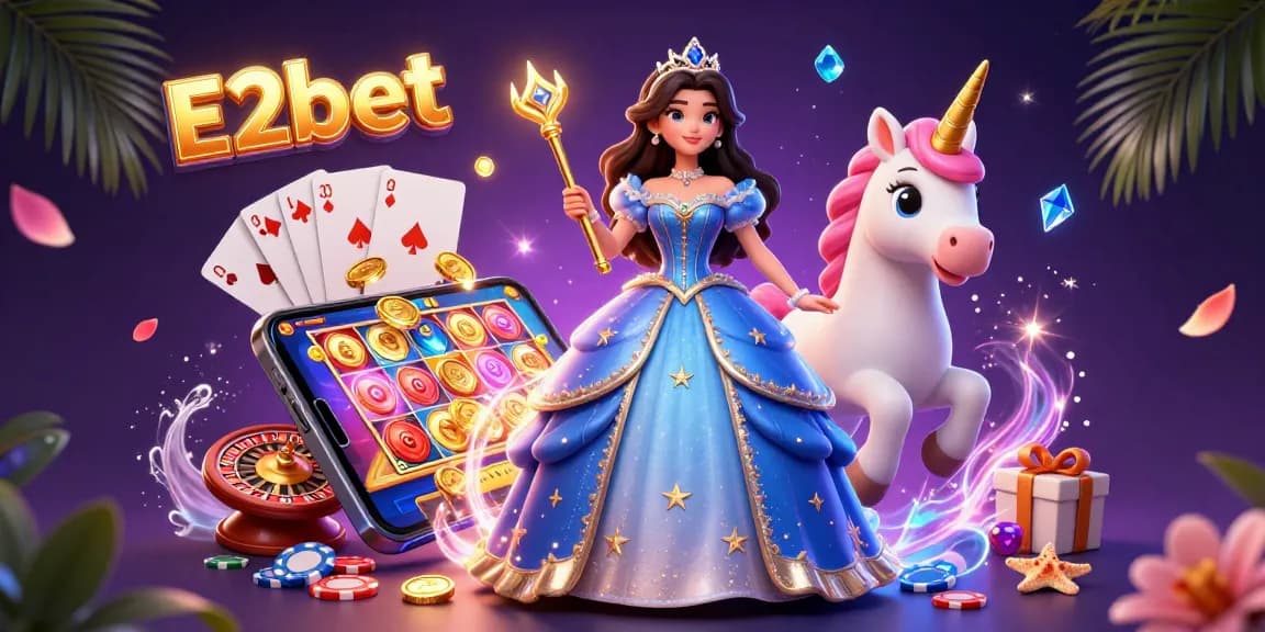 E2bet offers thrilling slot gaming with enchanting visuals and exciting gameplay elements.