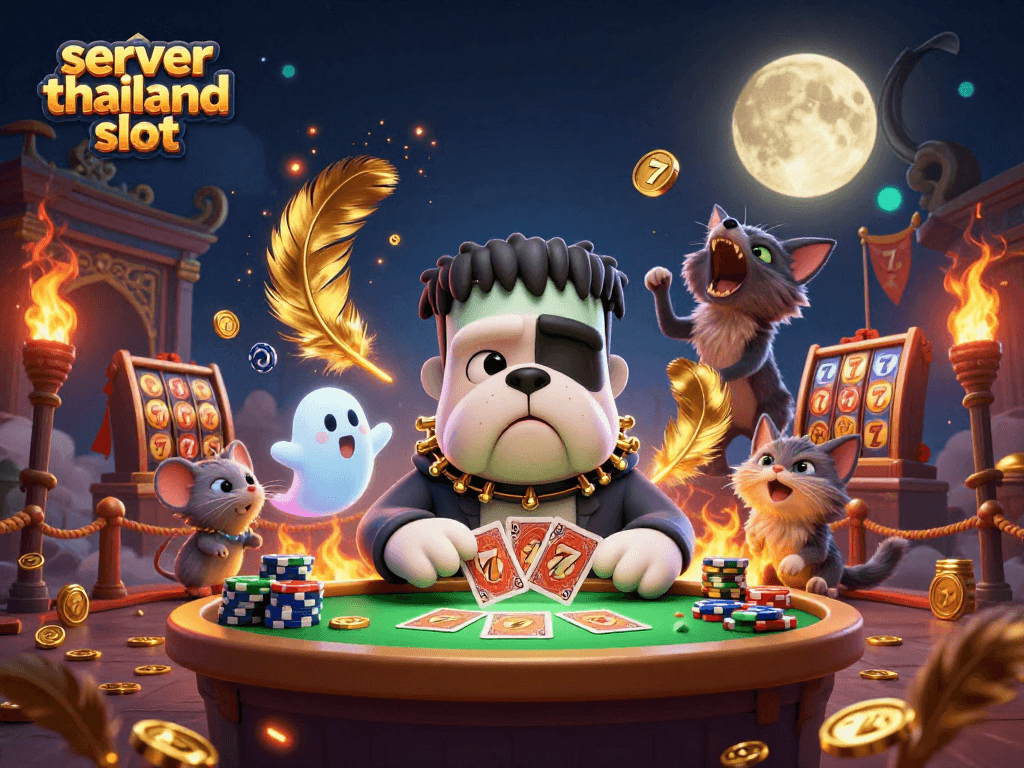 Engage with thrilling gaming at server thailand slot featuring unique characters and dynamic casino elements.