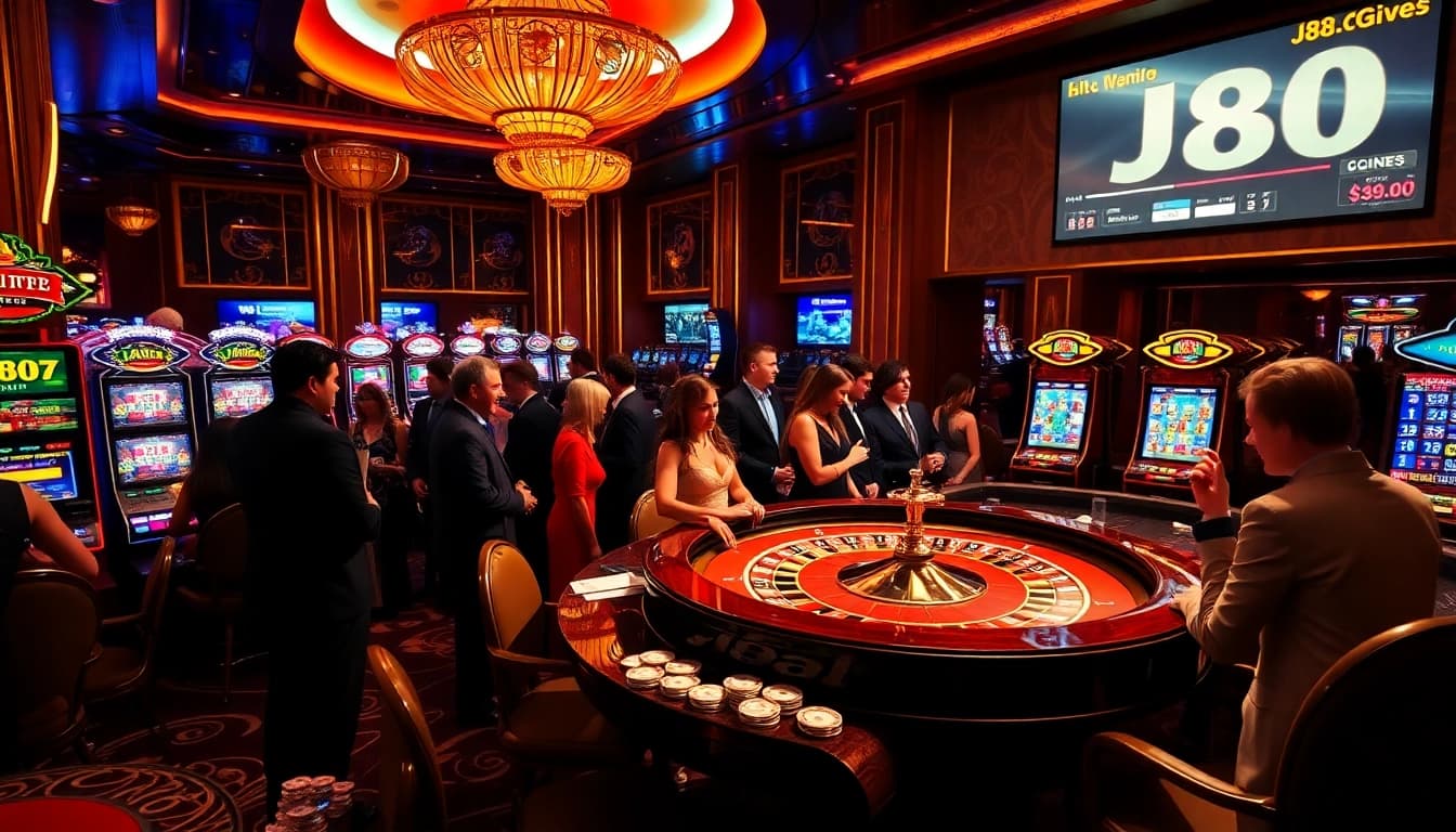 Engage in high-stakes games at https://j88.gives/ featuring luxurious casino ambiance and thrilling interactions.