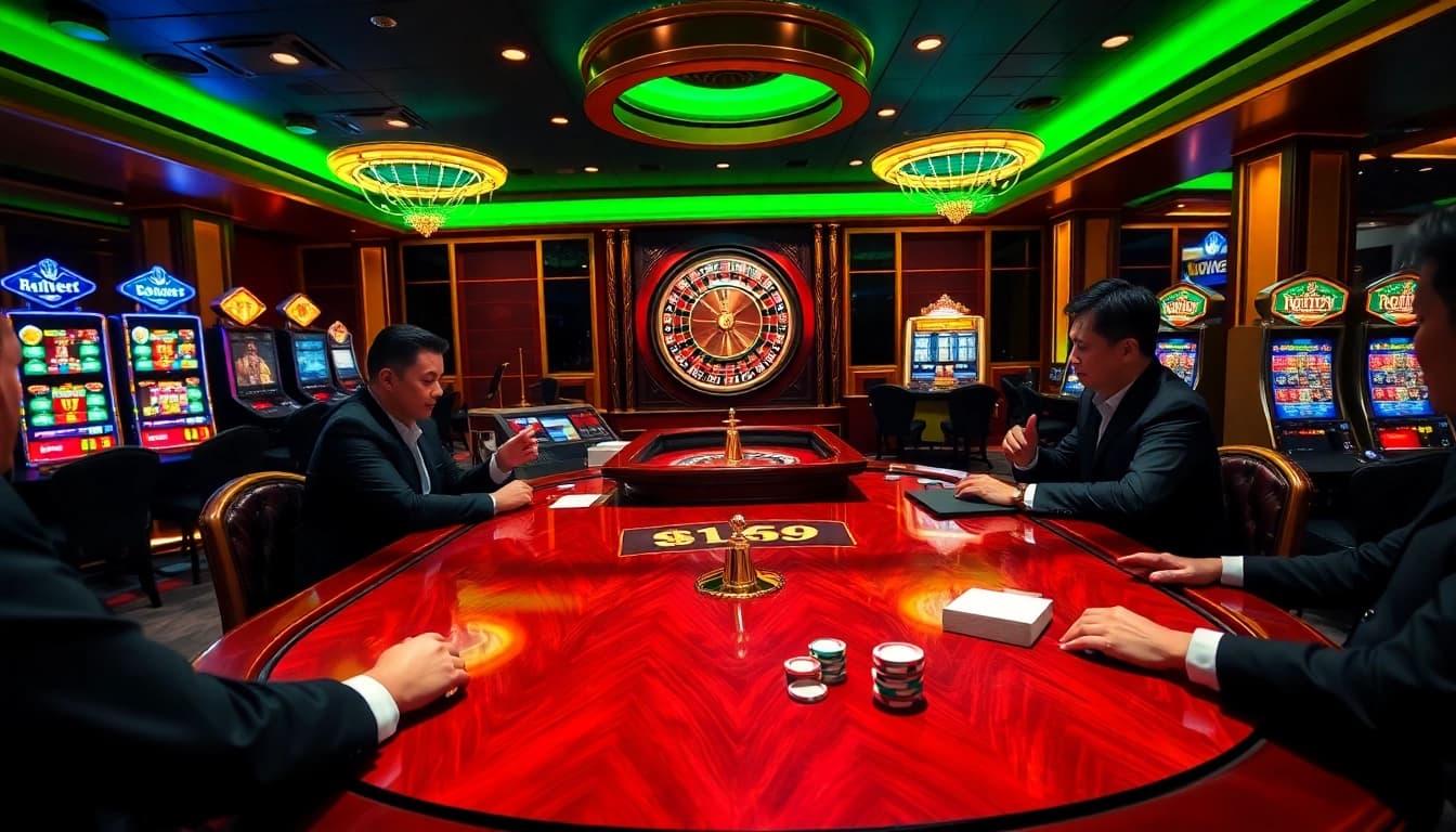 Thrilling gameplay at https://rikbet1.cn.com/ showcasing elite poker with chips and cards.