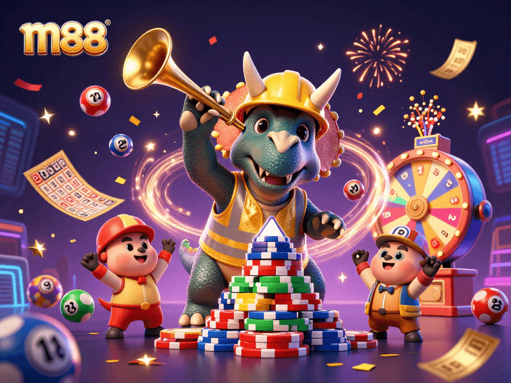 ม88 สนุกไปกับการสร้างพีระมิดชิปโป๊กเกอร์ในคาสิโนที่มีสีสันและบรรยากาศเฉลิมฉลอง