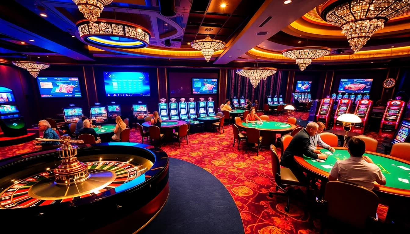 Experience the thrill of gaming at nhacaiuytinvn.us.com with vibrant casino action and engaging tables.