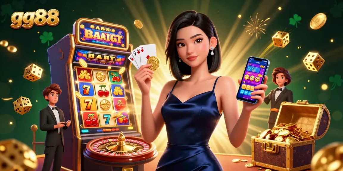 Play with gg88's vibrant casino experience featuring stunning visuals and exciting elements.