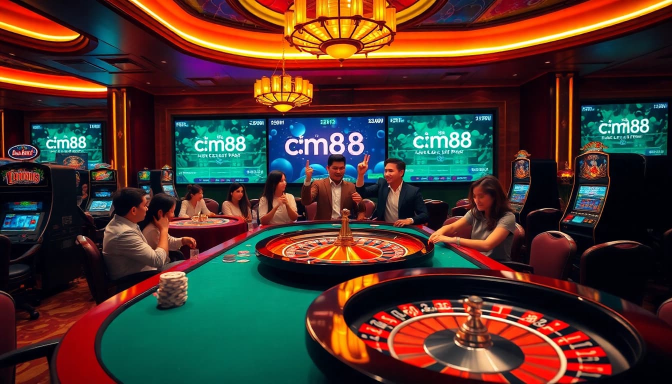 Experience the thrill at Nhà cái cm88 with vibrant casino excitement and engaging gambling activities.