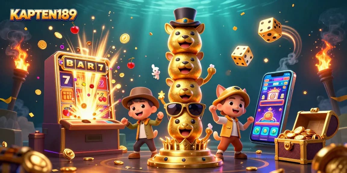 KAPTEN189 menghadirkan keseruan bermain slot online dengan jackpot menanti di setiap putaran.