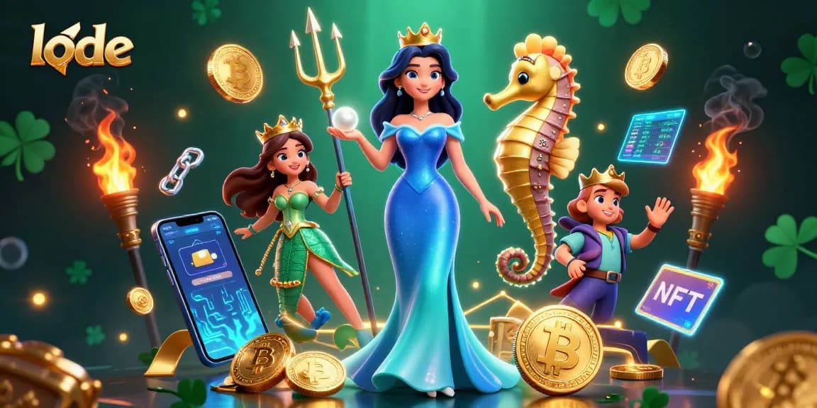 Experience thrilling lode gems in an underwater casino adventure with vibrant elements.