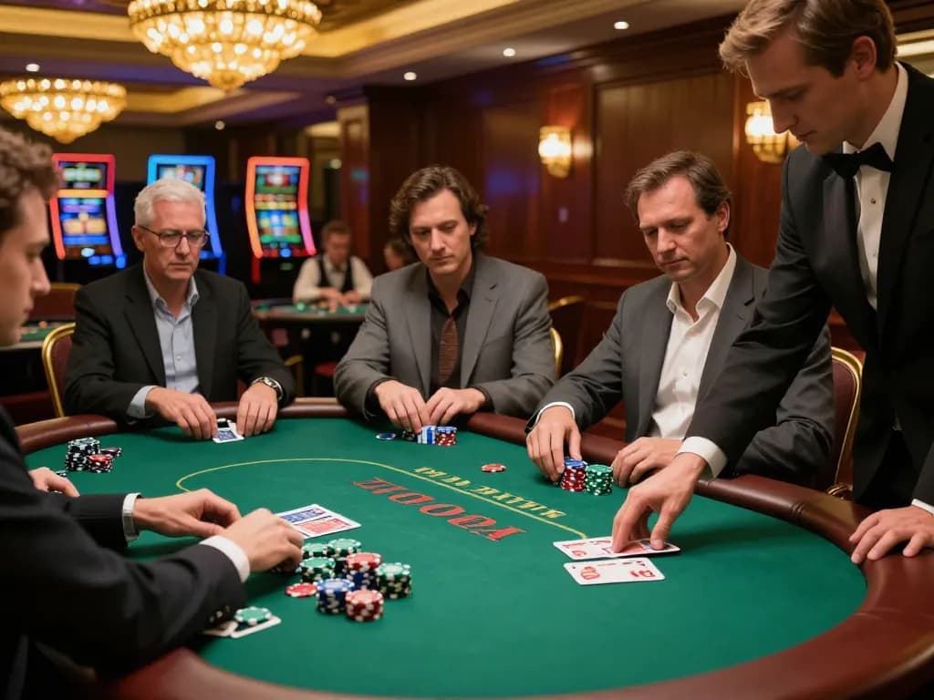 Engaging blackjack gameplay at five88 casino showcasing strategy and stakes.