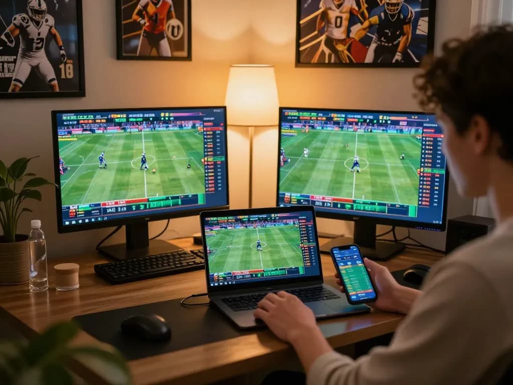 Engaging sports betting experience at home with sunwin, featuring live events and strategic betting.