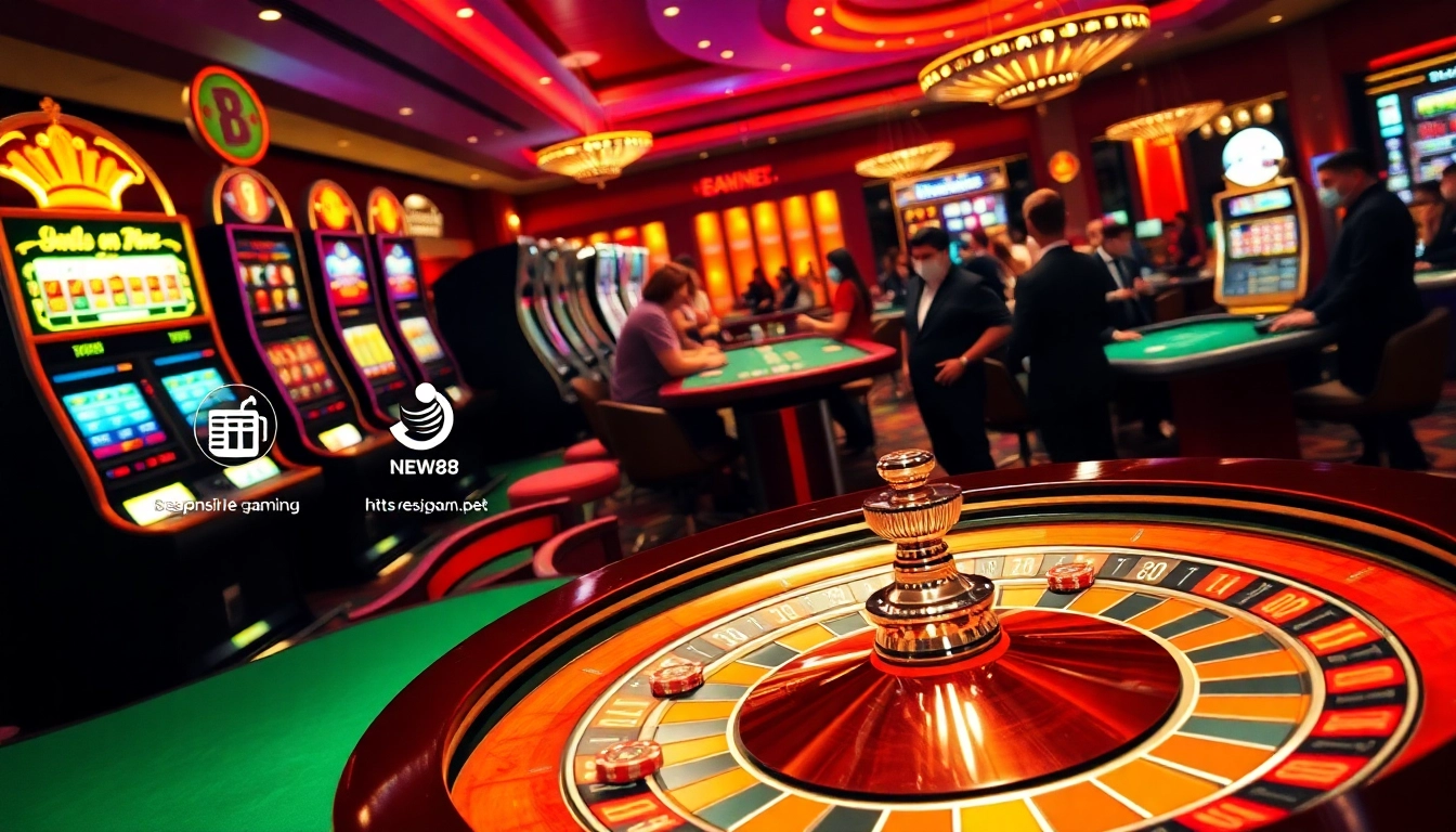 Experience the thrill of high-stakes gaming at https://new88.pet/ with a vibrant casino atmosphere and live dealer action.