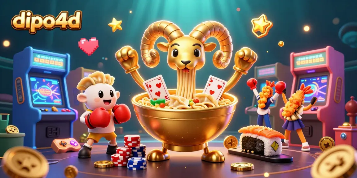 Engage in thrilling poker action with dipo4d's colorful characters and casino elements.