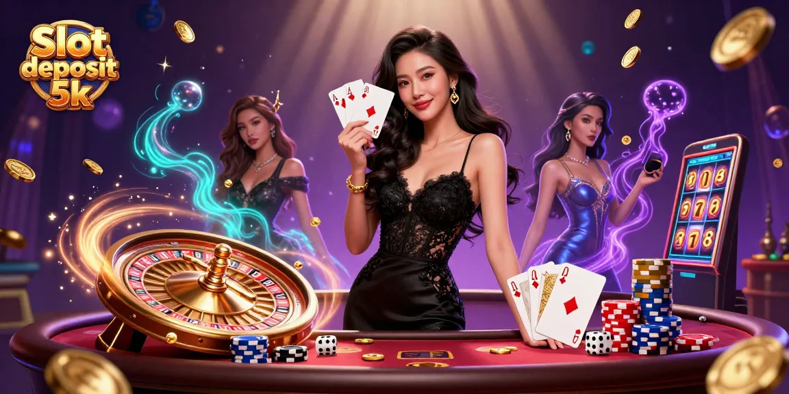 Experience thrilling gameplay with Slot deposit 5k featuring elegant characters in the casino.