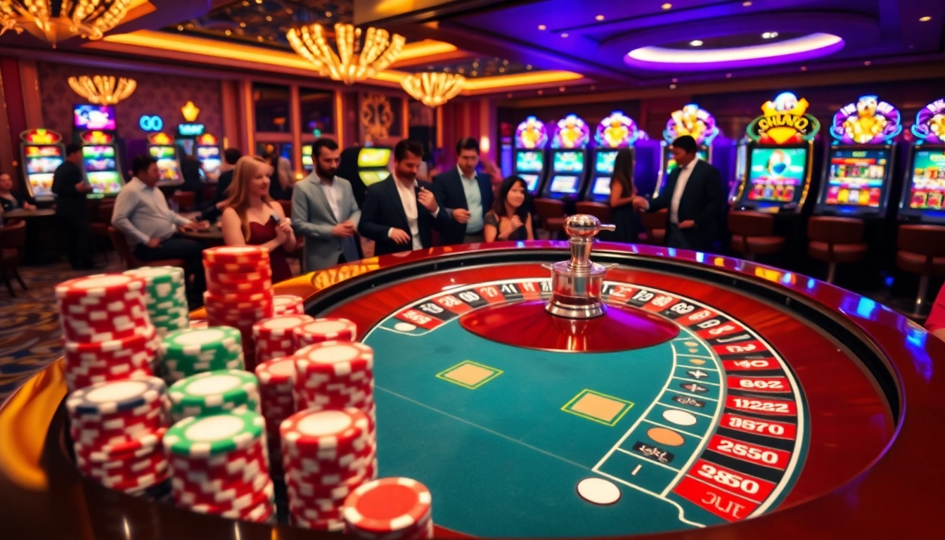 Experience the thrill of casino games at https://bem88.com with vibrant roulette and poker action.