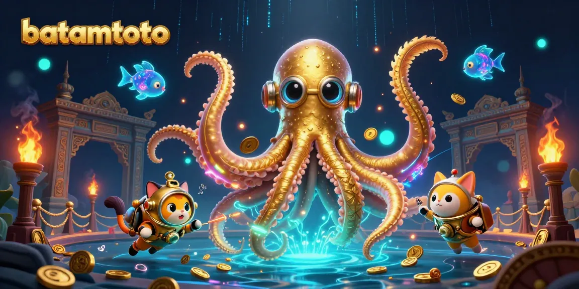 Engage with batamtoto's immersive gameplay amidst a vibrant underwater adventure.