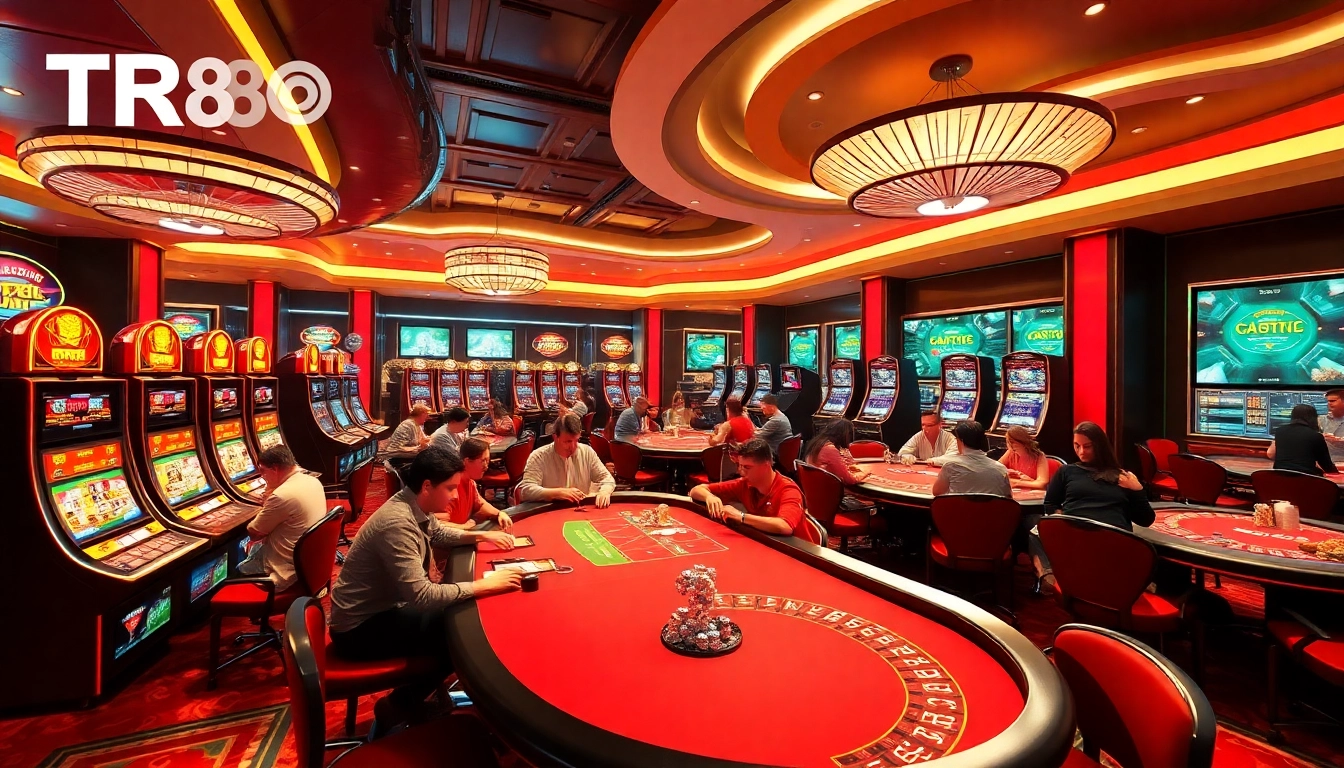 Experience high-stakes gaming and excitement at https://tr88.work/ with vibrant casino table action.