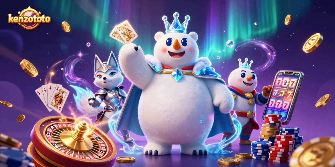 Engage with the exciting world of kenzototo and win cascading rewards in a vibrant casino scene.