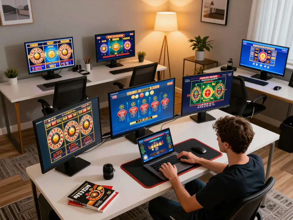 Engaging online gaming session at home showcasing tt88n0hu com gaming strategies in action