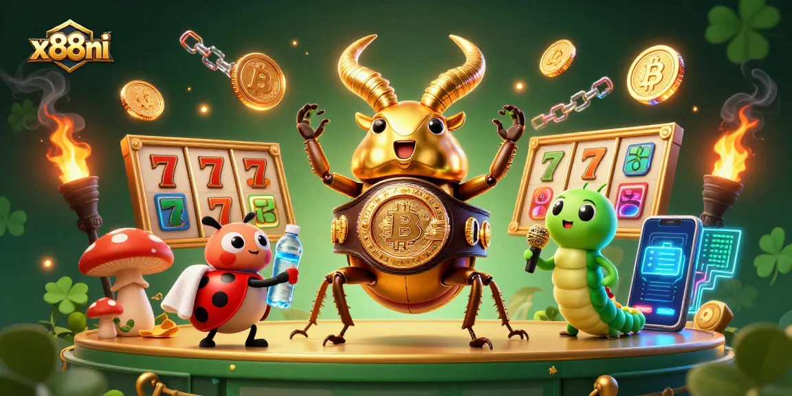 Experience the thrill of slots and jackpots at x88ni with a vibrant 3D casino showdown