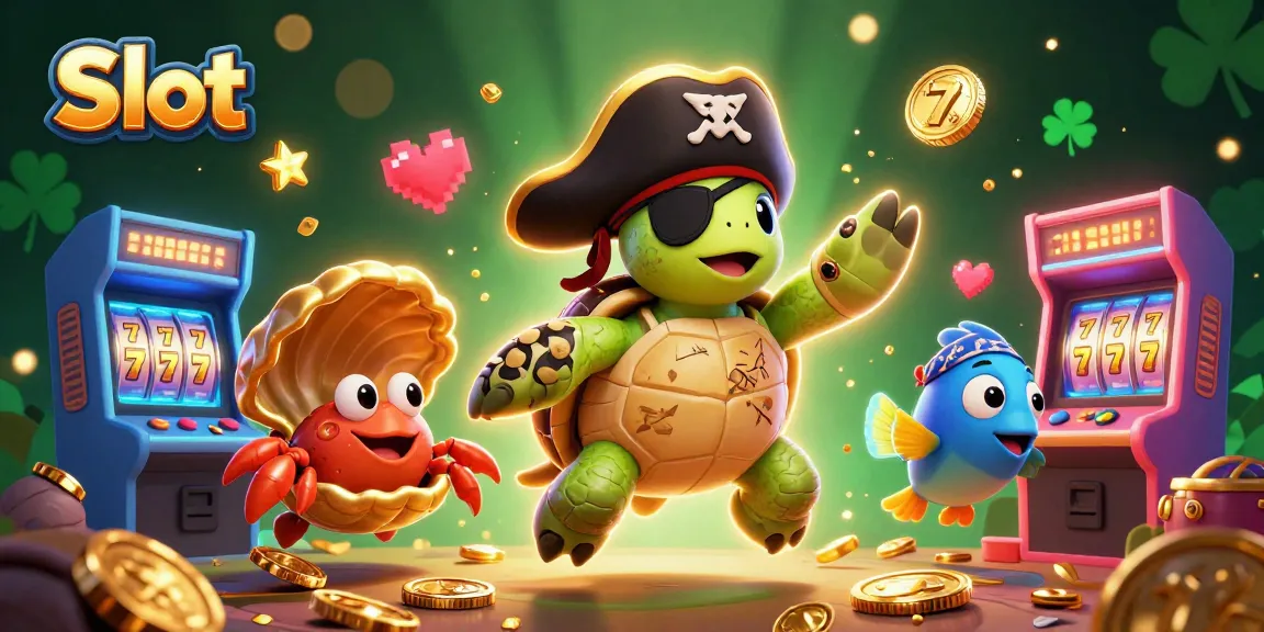 Spin to win with Slot arcade games featuring colorful characters in action-packed gaming scene.