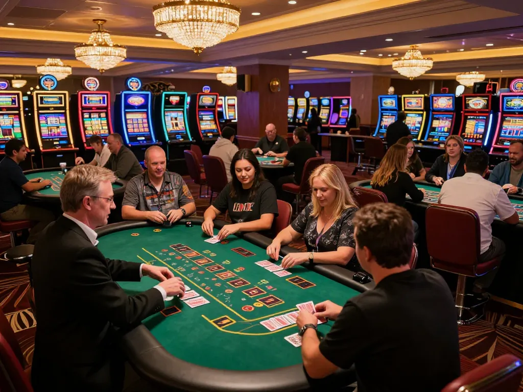 CM88 players engaged in exciting gameplay at a lively casino table atmosphere
