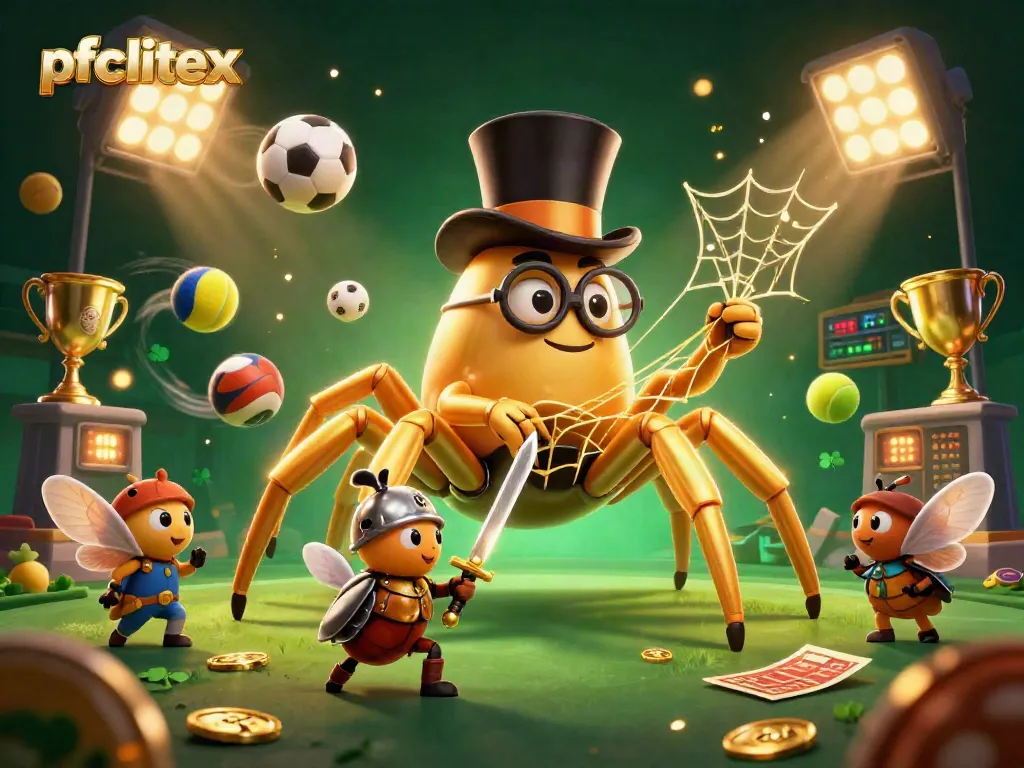 Jelajahi pengalaman unik pfclitex dengan tarantula emas dan film olahraga interaktif di kasino.