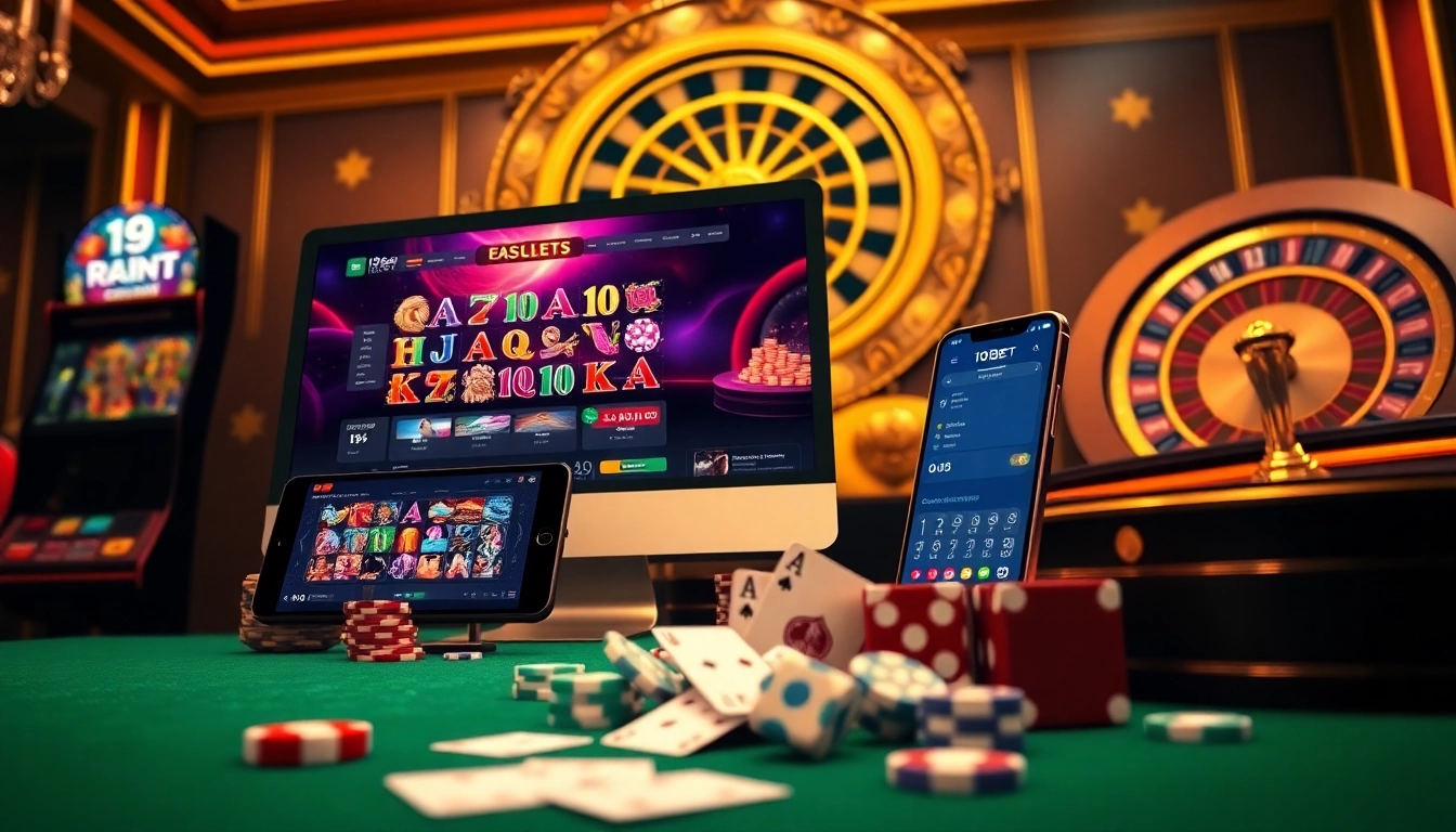 Experience the excitement of i9bet with vibrant online games and casino elements.