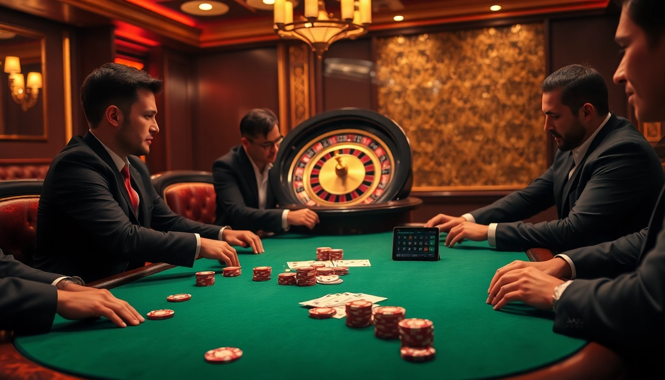 Play poker on trang chủ BL555, featuring luxurious setting with chips and cards for an exciting gaming experience.