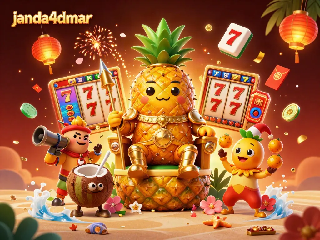 Rasakan keseruan permainan di janda4dmar dengan raja nanas emas dan permainan slot menggemaskan.