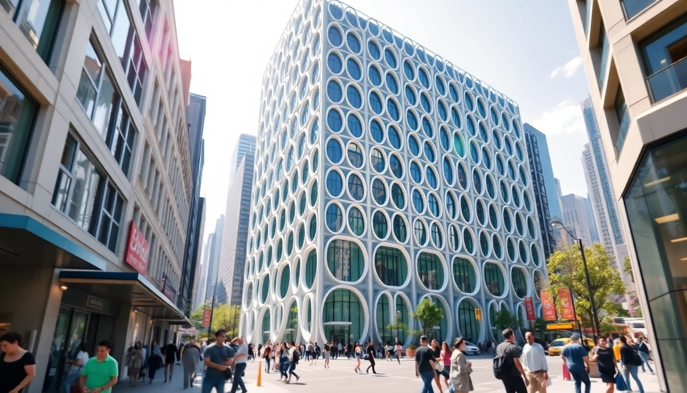 探索 高級優塔 建築的特色與繁忙城市生活的美麗結合。