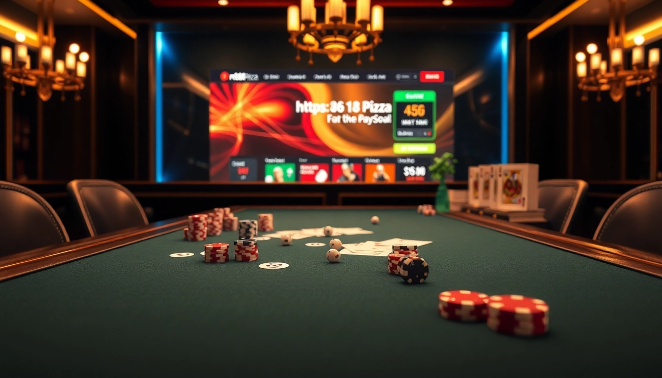 Experience gambling excitement with a vibrant casino scene at https://rr88.pizza/, featuring dynamic gaming elements.