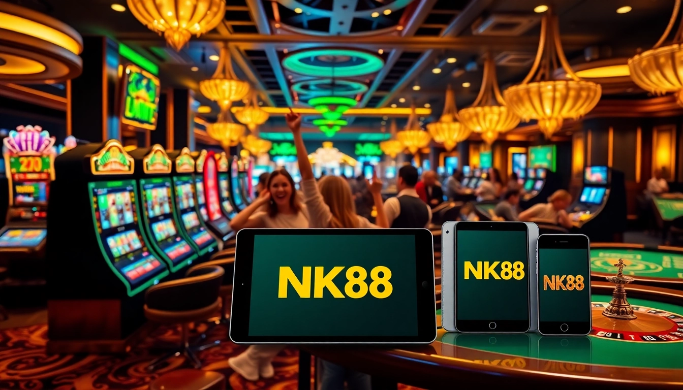 Experience the excitement of NK88 with vibrant casino games and online betting options.