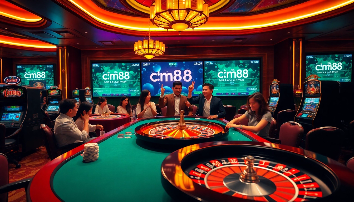 Experience the thrill at Nhà cái cm88 with vibrant casino excitement and engaging gambling activities.