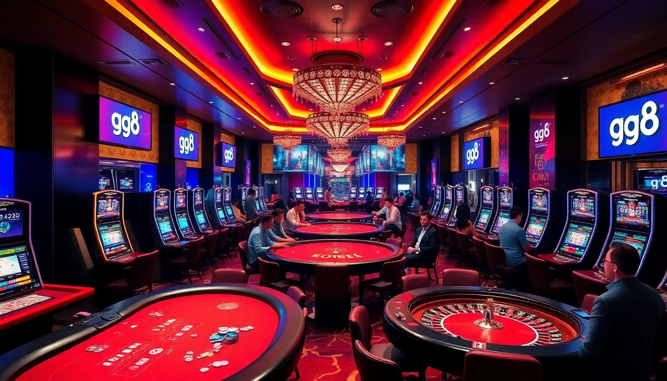 Experience the excitement at go8 casino, where players engage in thrilling games and win big.