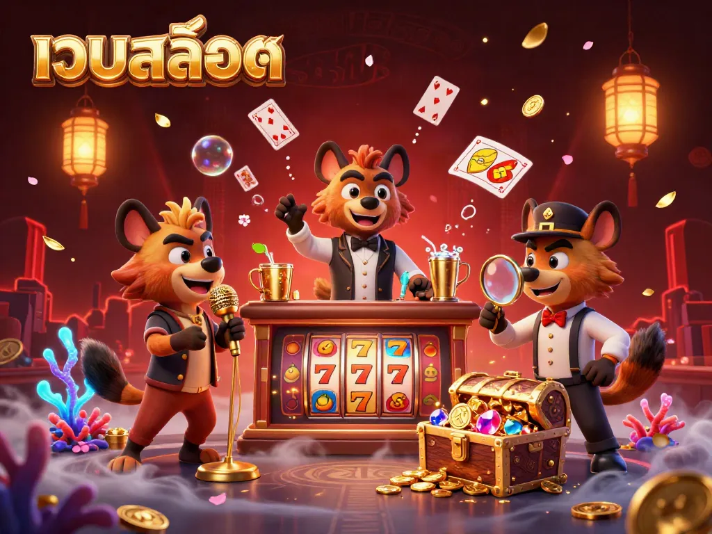 เว็บสล็อต สนุกสนานกับการแสดงคอมเมดี้และเกมคาสิโนในบรรยากาศสุดมันส์