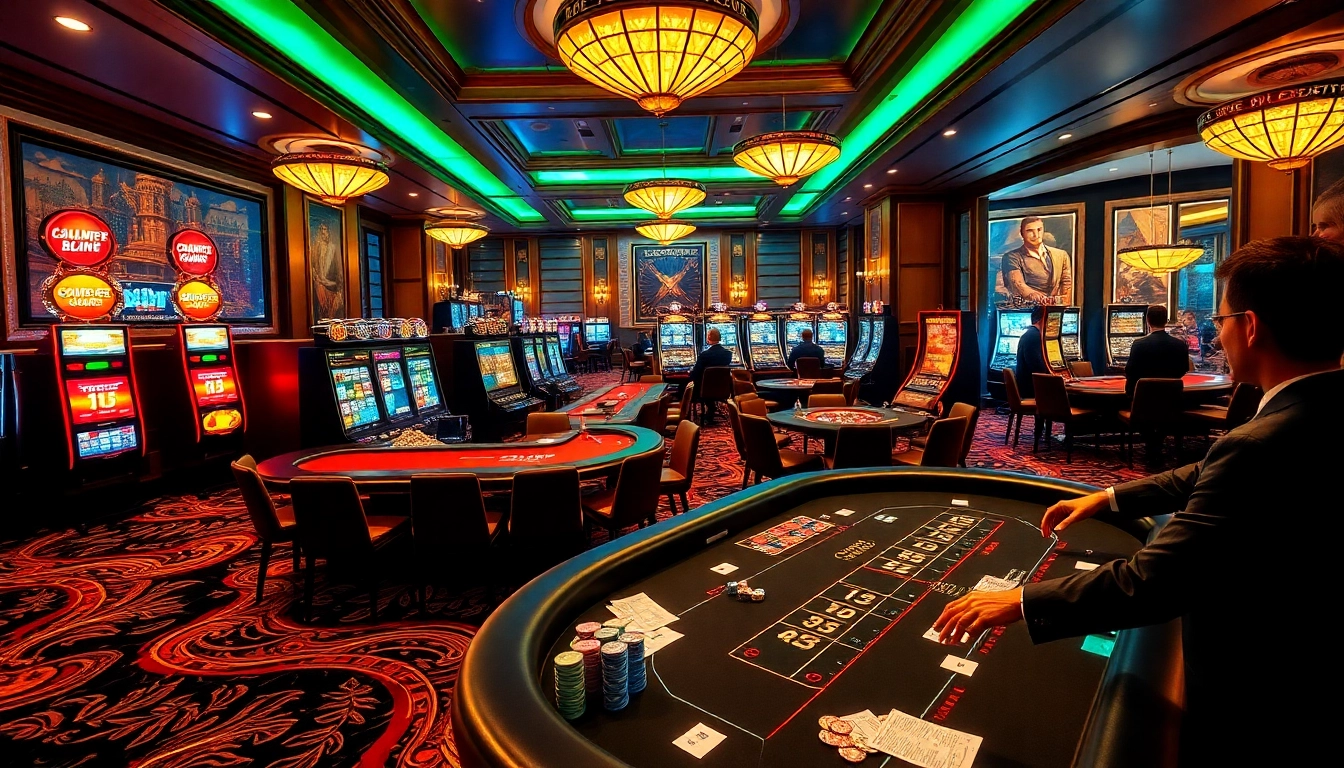 Experience the thrill of gambling at King88 with lively casino tables and vibrant games.