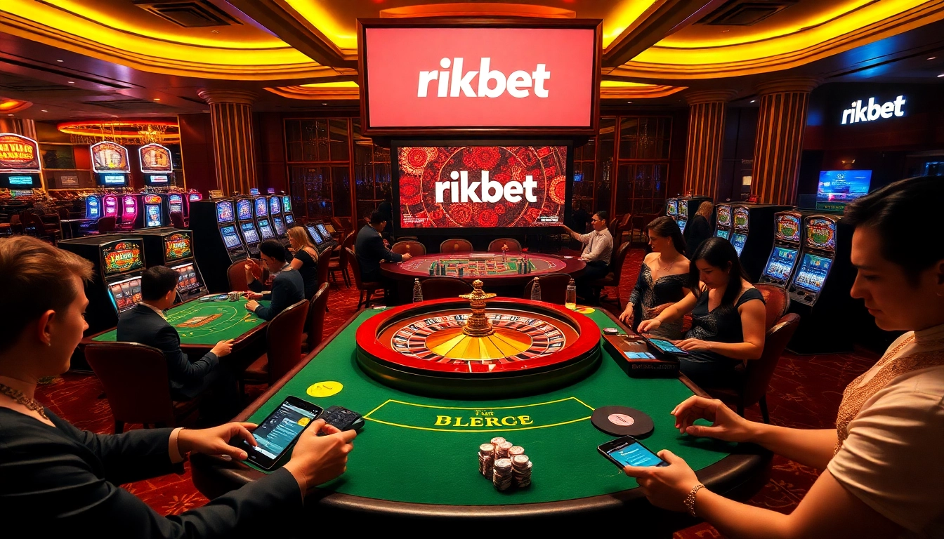 Engaged players are winning big at rich casino games like poker and roulette on rikbet.