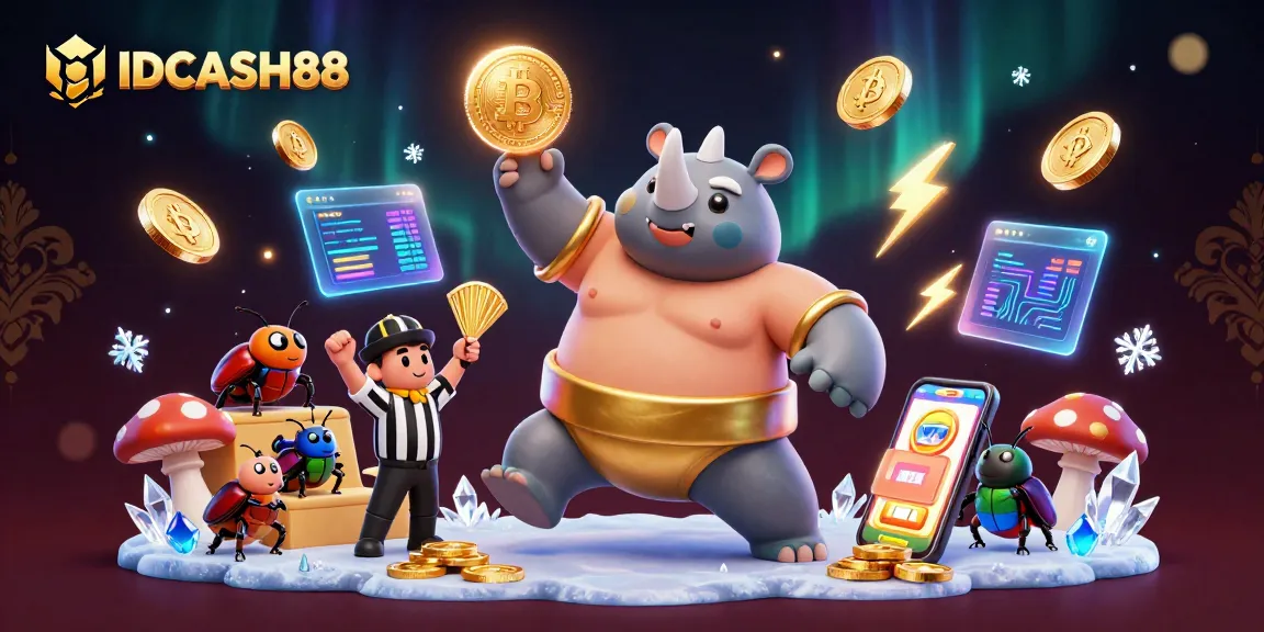 IDCASH88 offers an immersive gaming experience with interactive visuals and vibrant elements.