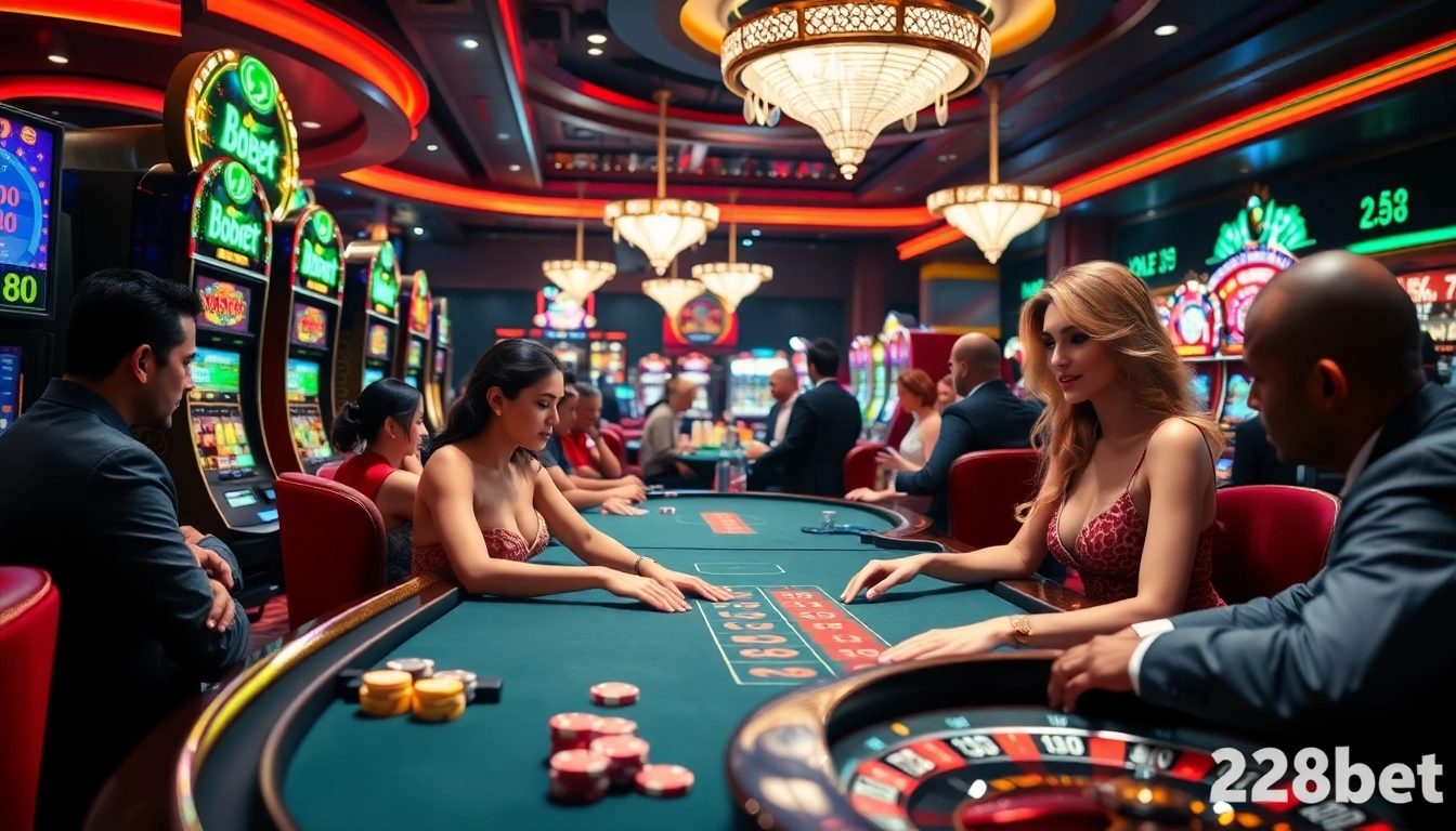 28bet player enjoying a thrilling casino experience at a vibrant poker table.