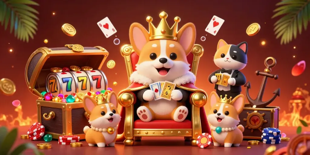 Slot gacor dengan corgi kerajaan dan pelayan kucing, lihat selengkapnya di PLAYING168.