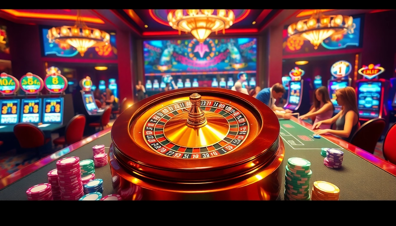Experience high-stakes gaming at pahala4d with thrilling roulette action and vibrant casino ambiance.