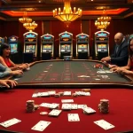 Players enjoying a thrilling game at the B52 Club poker table in a luxury casino setting.
