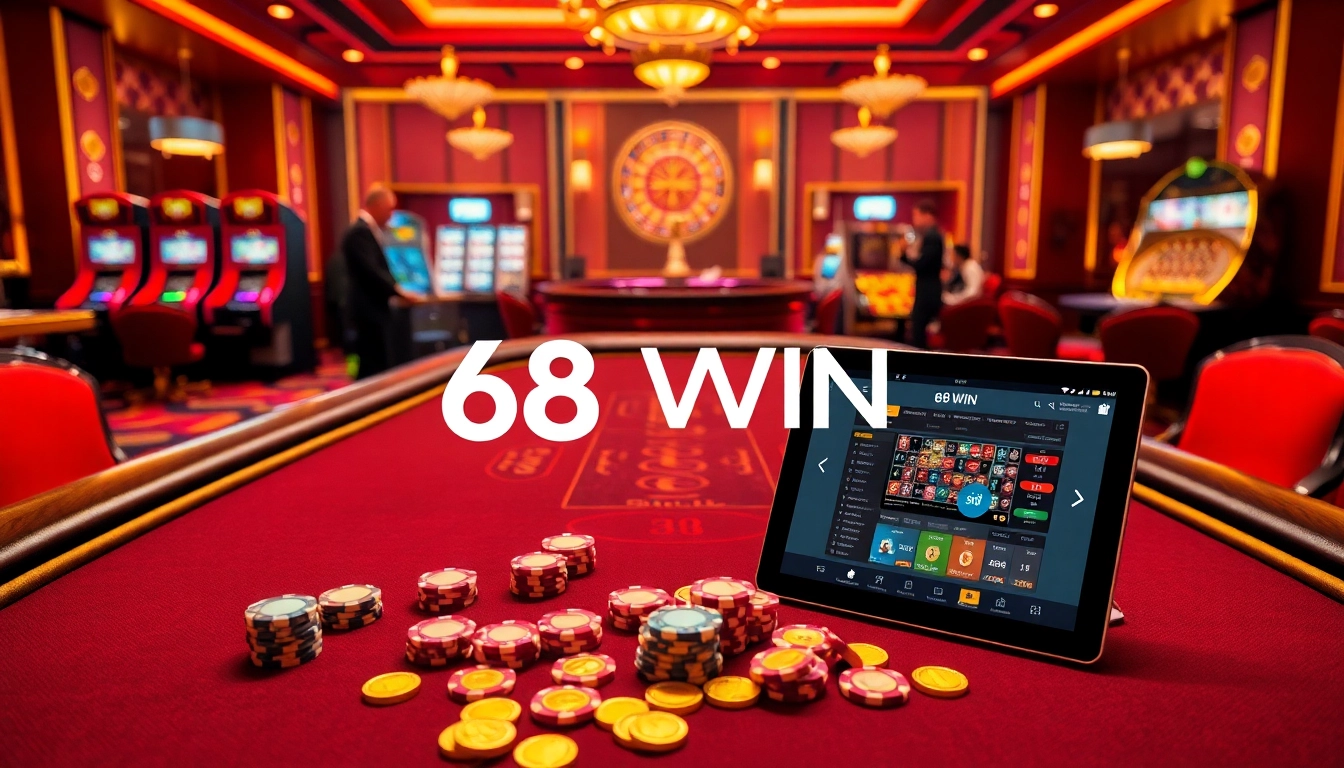 Experience winning strategies at 68win 68 win's luxurious casino games.