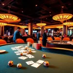 Players enjoying games at 789club casino with vibrant tables and luxurious atmosphere.