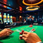 Experience the thrill of WW88 casino gaming with vibrant tables, cards, and neon slot machines.