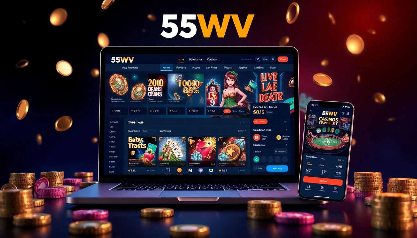 Experience the thrill of 55WW with vibrant online casino games and engaging graphics.