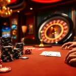 Kegembiraan bermain di meja mewah dengan para pemain di sekitar meja poker, terinspirasi oleh https://www.sr22duluth.com/.