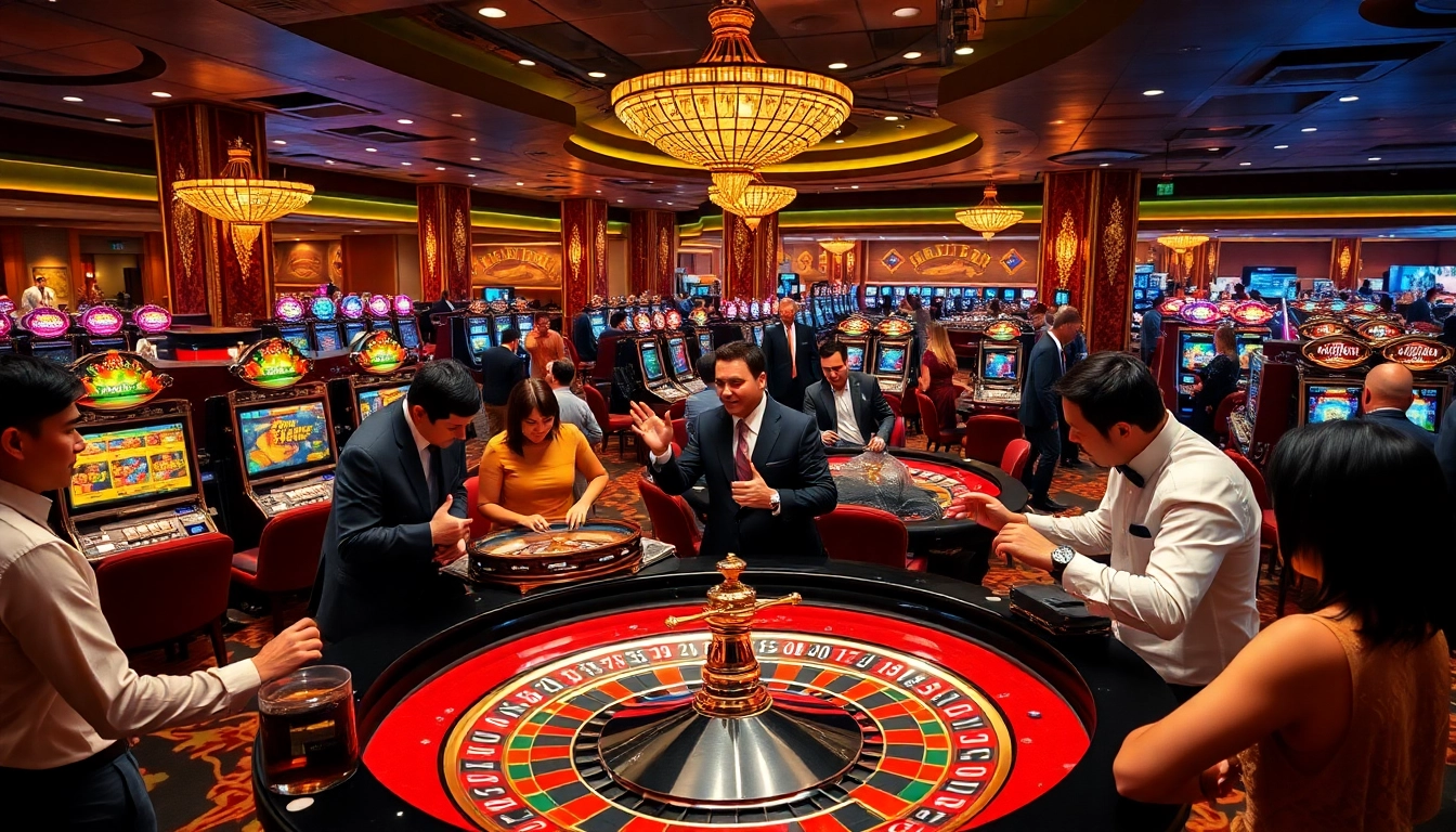 Experience the thrill of winning at https://bong88.casa/ with luxurious casino tables and lively gameplay.